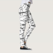 SPNP_ Text printed leggings レギンス (右)