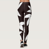 SPNP_White Leaves Leggings レギンス (裏面)