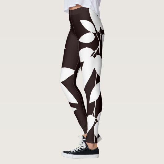 SPNP_White Leaves Leggings レギンス (左)
