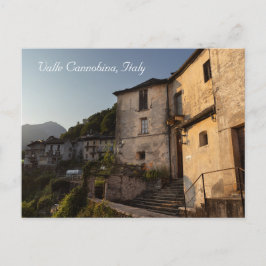 Spoccia Sunset, Valle Cannobina，イタリア ポストカード