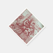 Spode 限定クリスマス イメージ スタンダードカクテルナプキン (角)