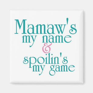 Spoilins私のゲームMamaw 3 マグネット