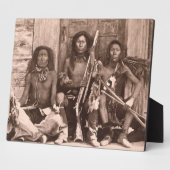 Spokaneインディアン、1861 （写真付き） フォトプラーク (側面)