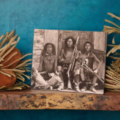 Spokaneインディアン、1861 （写真付き） フォトプラーク (側面)