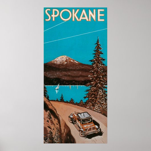 Spokane広告のポスター#2Spokane(WA) ポスター (正面)
