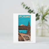 Spokane広告のポスター#2Spokane(WA) ポストカード (スタンド正面)