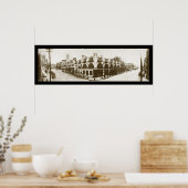 Spokane WAレストランフォト1908 ポスター (キッチン)