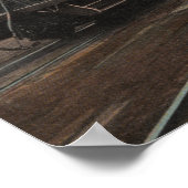 Spokane, WA - N.パシフィック・トレイン&デポのビュー ポスター (角)