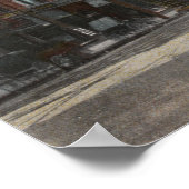 Spokane, WA - View of Riverside Ave. & Howard St ポスター (角)