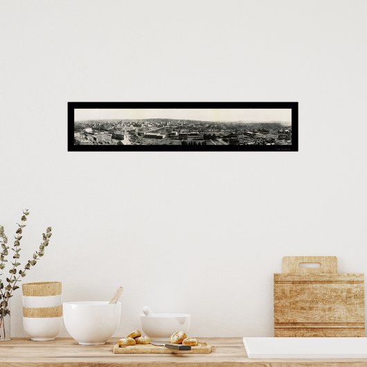 Spokane Washington写真1908 ポスター (キッチン)