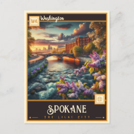 Spokane, Washington|ヴィンテージはがき ポストカード