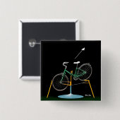 Spokes Petra Gliff Square Button 缶バッジ (正面&裏面)