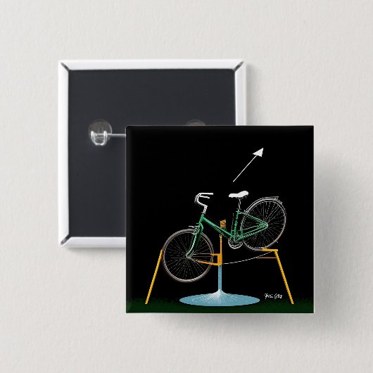 Spokes Petra Gliff Square Button 缶バッジ (正面&裏面)