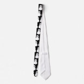 Spoky幽霊のタイ ネクタイ (裏面)