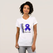 Spondylitisの膠着の認識度5 Tシャツ (正面フル)