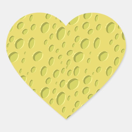 sponge Stickers spongebob ハートシール (正面)