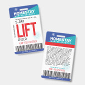 SPOOF冬おもしろいブレイクカスタムチケット バッジ (表裏)