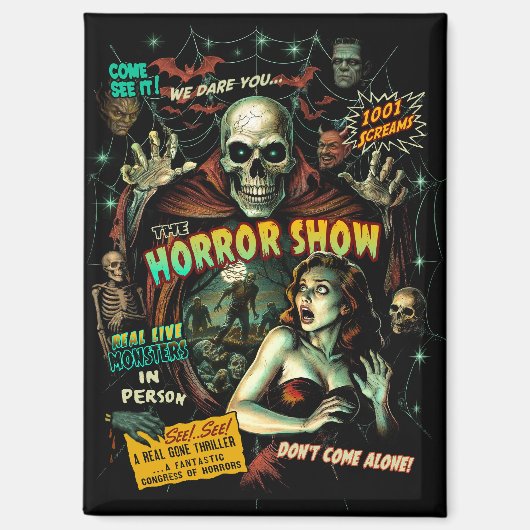 Spook Showホラーショーマグネット マグネット (正面)