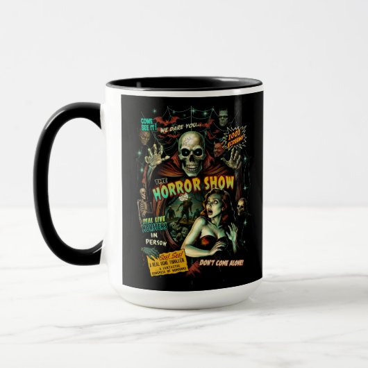 Spook Show Horror Retro Mug マグカップ (左)