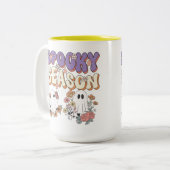 Spook-tacular Savings on Halloween Gear! ツートーンマグカップ (正面左)