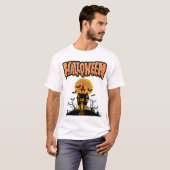 Spook Up Your Style with This Haunted House Hallow Tシャツ (正面フル)
