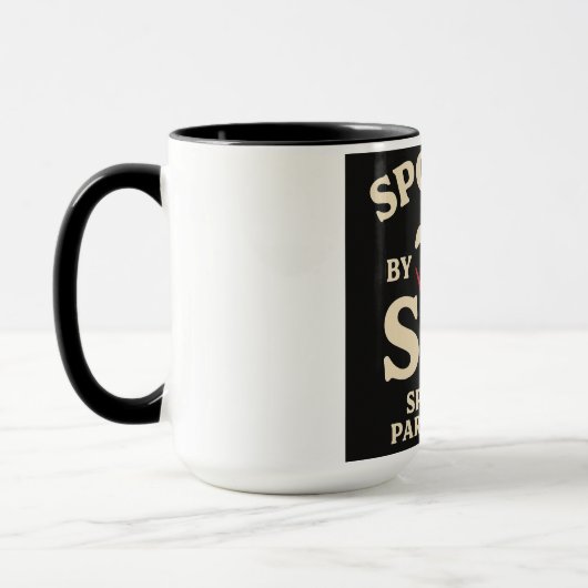 Spooked by the S&P Funny Trader Halloween Mug マグカップ (左)