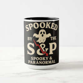 Spooked by the S&P Funny Trader Halloween Mug マグカップ