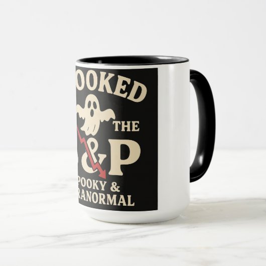 Spooked by the S&P Funny Trader Halloween Mug マグカップ (正面右)