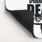 Spookhausは死の金属のロゴを記録します マウスパッド (コーナー)