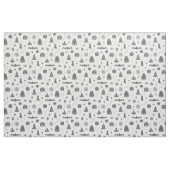 Spookie Things Pattern – 雪+石板生地 ファブリック (ファットクウォーター)