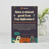 Spookiest Night of the Year 招待状 (スタンド正面)