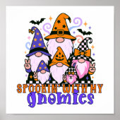 Spookin’ With My Gnomies: Retro Halloween Friends ポスター (正面)