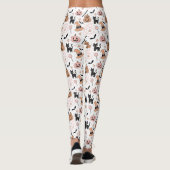 Spooks & Spells Halloween Magic Pattern ID1327 レギンス (裏面)