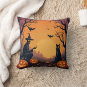 Spooktacularハロウィーンクッション：あなたの家をエンチャント クッション (ブランケット)