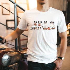 Spooktacular Bernese Mountain Dogs Halloween Shirt Tシャツ