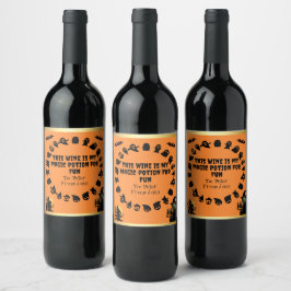  Spooktacular Custom Wine Labels for Halloween! ワインラベル