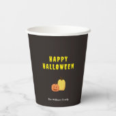 Spooktacular Ghost Party Halloween 紙コップ (裏面)