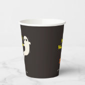 Spooktacular Ghost Party Halloween 紙コップ (左)