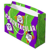 Spooktacular Ghosts Green Party Bag ラージペーパーバッグ (裏面アングル)