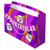 Spooktacular Ghosts Purple Party Bag ラージペーパーバッグ (裏面アングル)