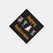 Spooktacular Halloween Bash スタンダードカクテルナプキン (角)