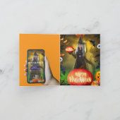 Spooktacular Halloween Birthday invitation 招待状 (内部)