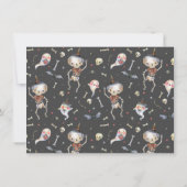 Spooktacular Halloween Boy Photo Birthdayパーティー 招待状 (裏面)