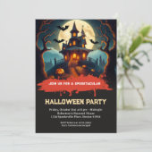 Spooktacular Halloween Party Invitation 招待状 (スタンド正面)