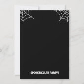 Spooktacular Party Funny Halloween 招待状 (裏面)