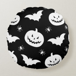 Spooktacular Round Halloween Pillow! ラウンドクッション