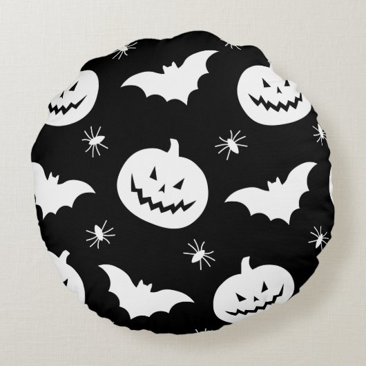 Spooktacular Round Halloween Pillow! ラウンドクッション (裏面)