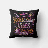 Spooktacular Vibes Only | ExDesigner | ハロウィン クッション (裏面)