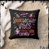 Spooktacular Vibes Only | ExDesigner | Halloween クッション