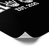  spooky グルーム ブライド 2025 ゴシック ハロウィン カップル M ポスター (角)